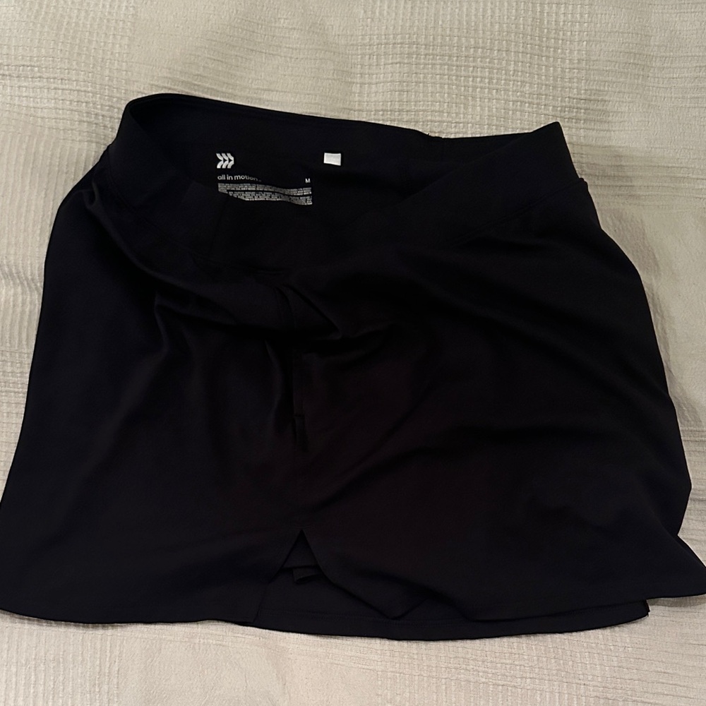 All in Motion Black Skirt